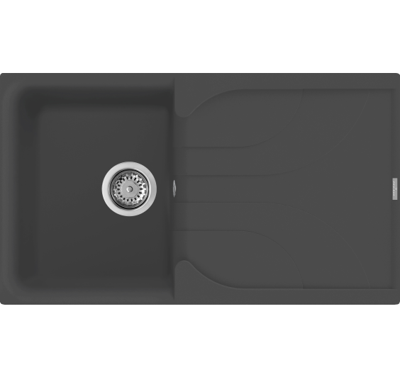 Reginox EGO 860x500 Composite Single Bowl Reversible Inset Kitchen sink