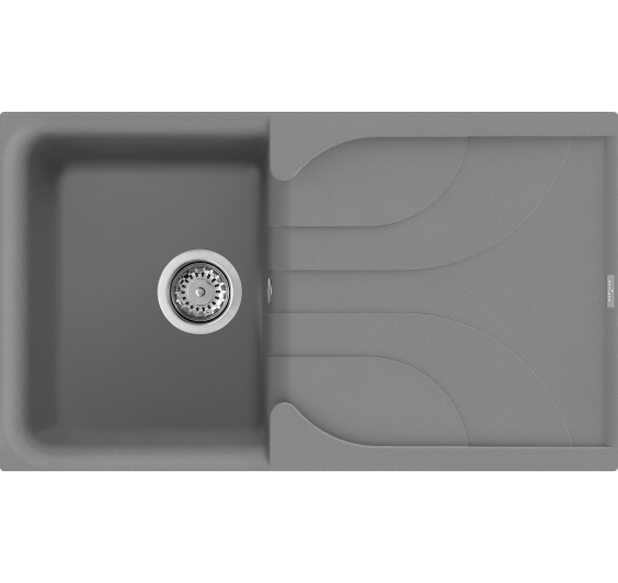 Reginox EGO 860x500 Composite Single Bowl Reversible Inset Kitchen sink