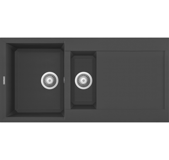 Reginox EASY 1000x500 Composite 1.5 Bowl Reversible Inset Kitchen sink