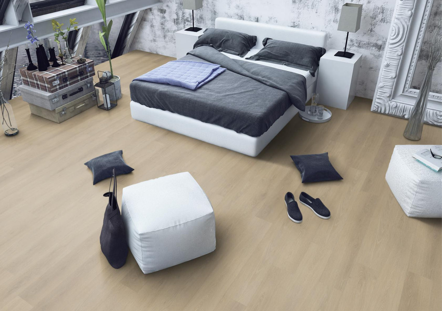 LVT Flooring Lignum Core Linen Oak - Pack Size: 2.64m²