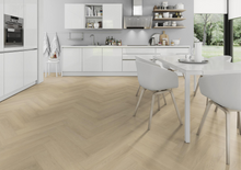 Load image into Gallery viewer, Lignum Core Linen Oak Herringbone  - Pack Size:2.23m²
