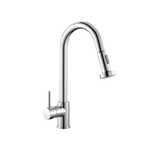 Reginox Marta CH Pull out Kitchen mixer tap Chrome