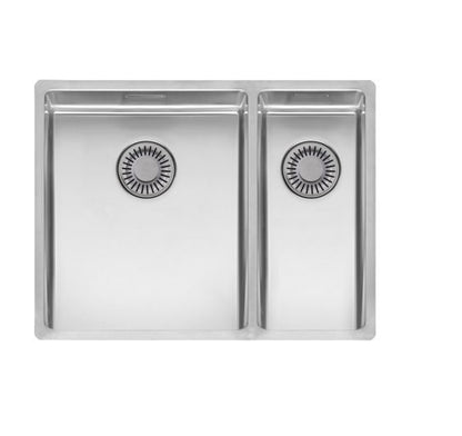 Reginox NEW YORK 34X40+18X40 Inset/Undermount 1.5  bowl SS Kitchen Sink
