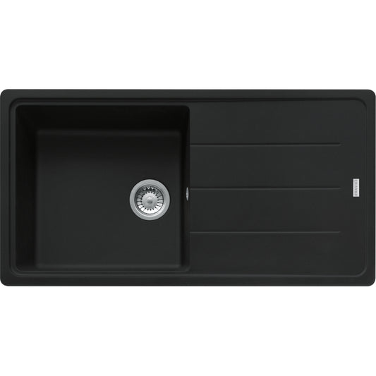 SINK TAP DEAL Franke Basis BFG 611-970 REV Matt Black Granite + Zelus Ch Tap