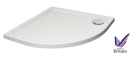 Quadrant Shower Trays ABS Capped Stone Resin. Various sizes