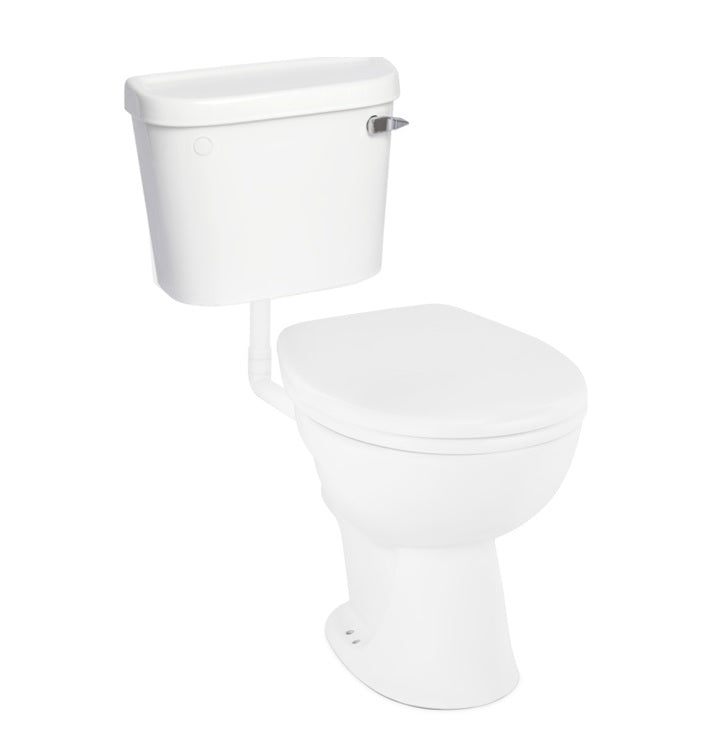 VRB Romana Low Level Oval Shaped Toilet With Heavy Duty Seat 1017_HD