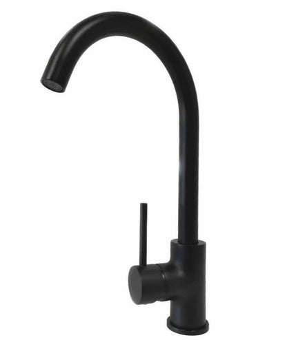 Sestri Single Lever Kitchen Mixer Tap Chrome/Black/Brushed Nickel