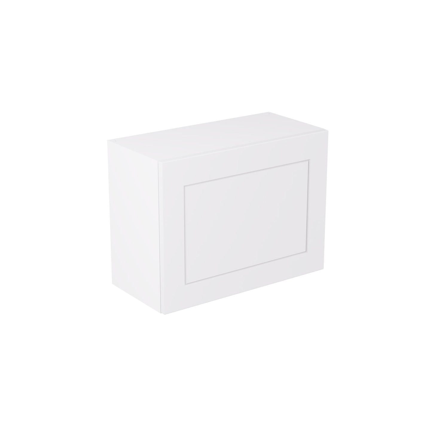 Shaker UltraMatt White Wall Kitchen Cabinets with UNICLIC Technology, Flat packed