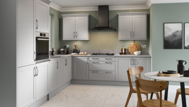 Shaker UltraMatt Light Grey Panels, Appliance Doors & Accessories MADE IN THE UK