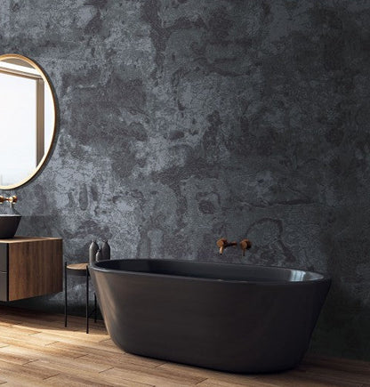 DuraPanel Premium Gloss Silver Cloud Shower Panel on 9mm Plywood