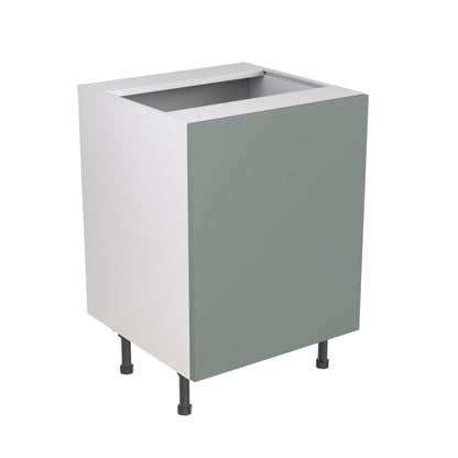 Slab SuperMatt Agave Green Base Kitchen Cabinets with UNICLIC Technology, Flat packed