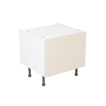 Slab Super Gloss Cashmere Base Kitchen Cabinets with UNICLIC Technology, Flat packed