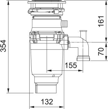 Carron Phoenix CARRONADE ELITE CE-50 Waste Disposals