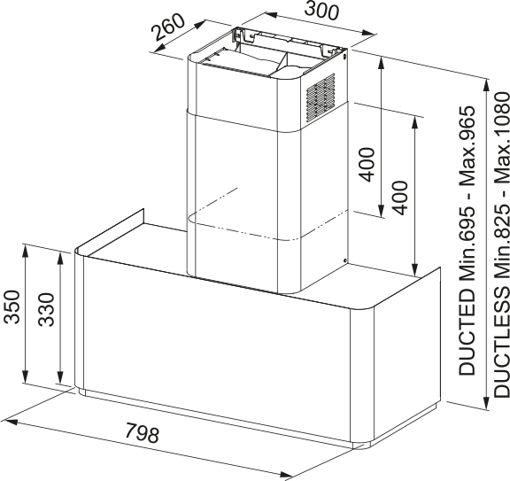 Franke Mythos Masterpiece Wall Anthracite
