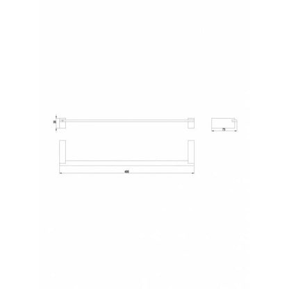 GALA (DESIGN) TOWEL RAIL 40cm (TJM023)