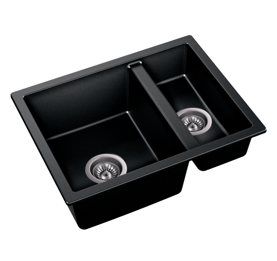 Reginox Toulon 600x460 Composite Undermount Reversible 1.5 Bowl Kitchen sink