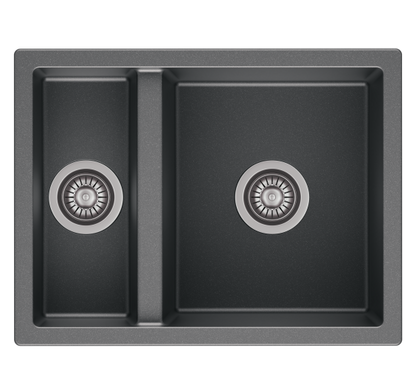 Reginox Toulon 600x460 Composite Undermount Reversible 1.5 Bowl Kitchen sink