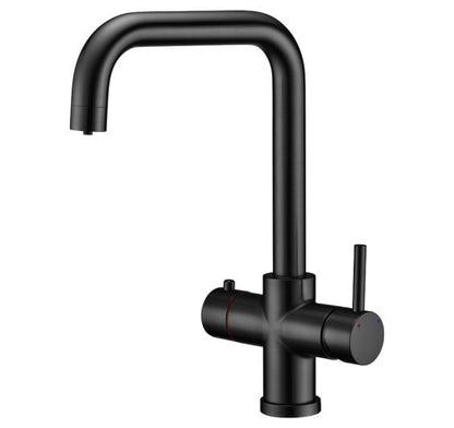 Reginox TRIBEZI MATT BLACK 3in1 Boiling Water Kitchen Tap