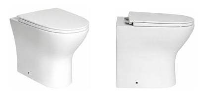 VRB Trend Back To Wall Round Rimless Toilet 1018R