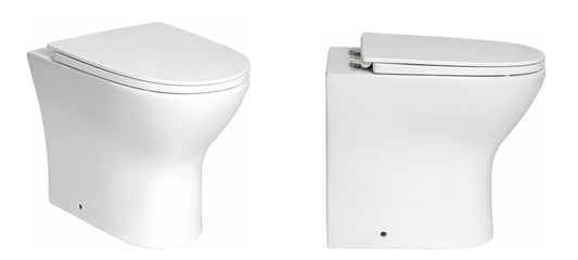 VRB Trend Back To Wall Round Rimless Toilet 1018R