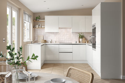 True Handleless SuperGloss White SAMPLE DOOR