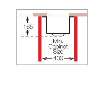 UKinox D 328 Single Bowl Polished Stainless Steel Undermount kitchen sink