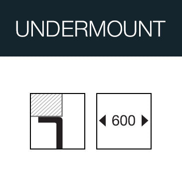 UKinox D 340.70.30 Reversible 1.5 Bowl Polished Stainless Steel Undermount kitchen sink