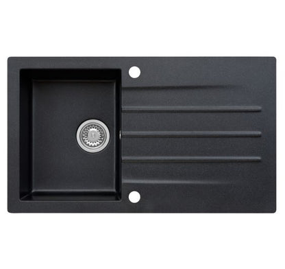 Reginox VALENCE 860x500 Composite Single Bowl Reversible Inset Kitchen sink