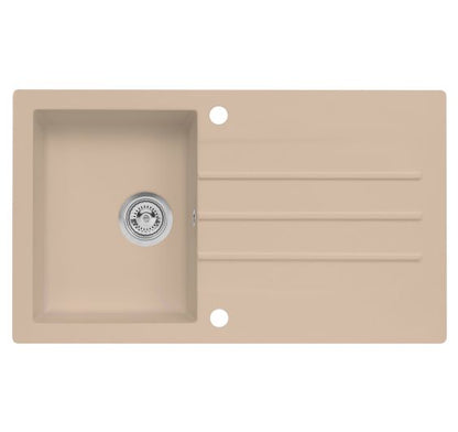 Reginox VALENCE 860x500 Composite Single Bowl Reversible Inset Kitchen sink