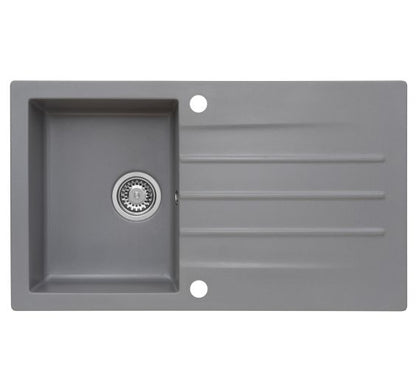 Reginox VALENCE 860x500 Composite Single Bowl Reversible Inset Kitchen sink