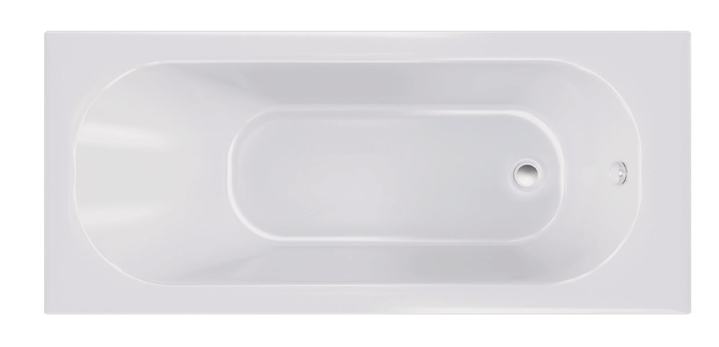 VRB Voltera Acrylic Bath 1400/1500/1600/1700x700mm Bath Panels White/Light Grey/Dark Grey