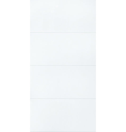 DuraPanel White Silk Gloss Tile Effect 2400 x 585mm Tongue&Groove