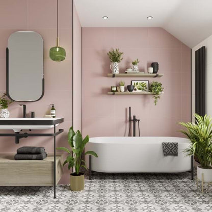 Multipanel Large Tile Collection Antique Rose Shower Panels 598x2400 MT325