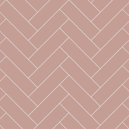 Multipanel Tile Collection Antique Rose Herringbone Shower Panels 598x2400 MT325H
