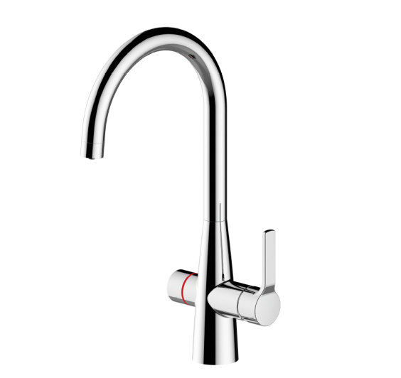 Reginox AQUADZI CH Chrome 4in1 Boiling Water Kitchen Tap