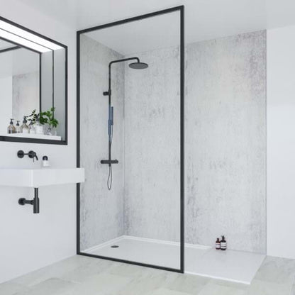 Multipanel Contemporary Collection Arctic Stone Shower Panels 3331