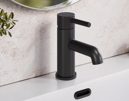Aspect Tap Range Matte Black finish Bath and Basin taps