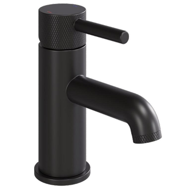 Aspect Tap Range Matte Black finish Bath and Basin taps
