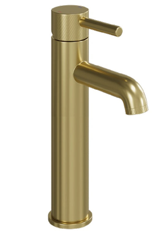 VRB Aspect Tap Range Brushed Brass Bath and Basin taps