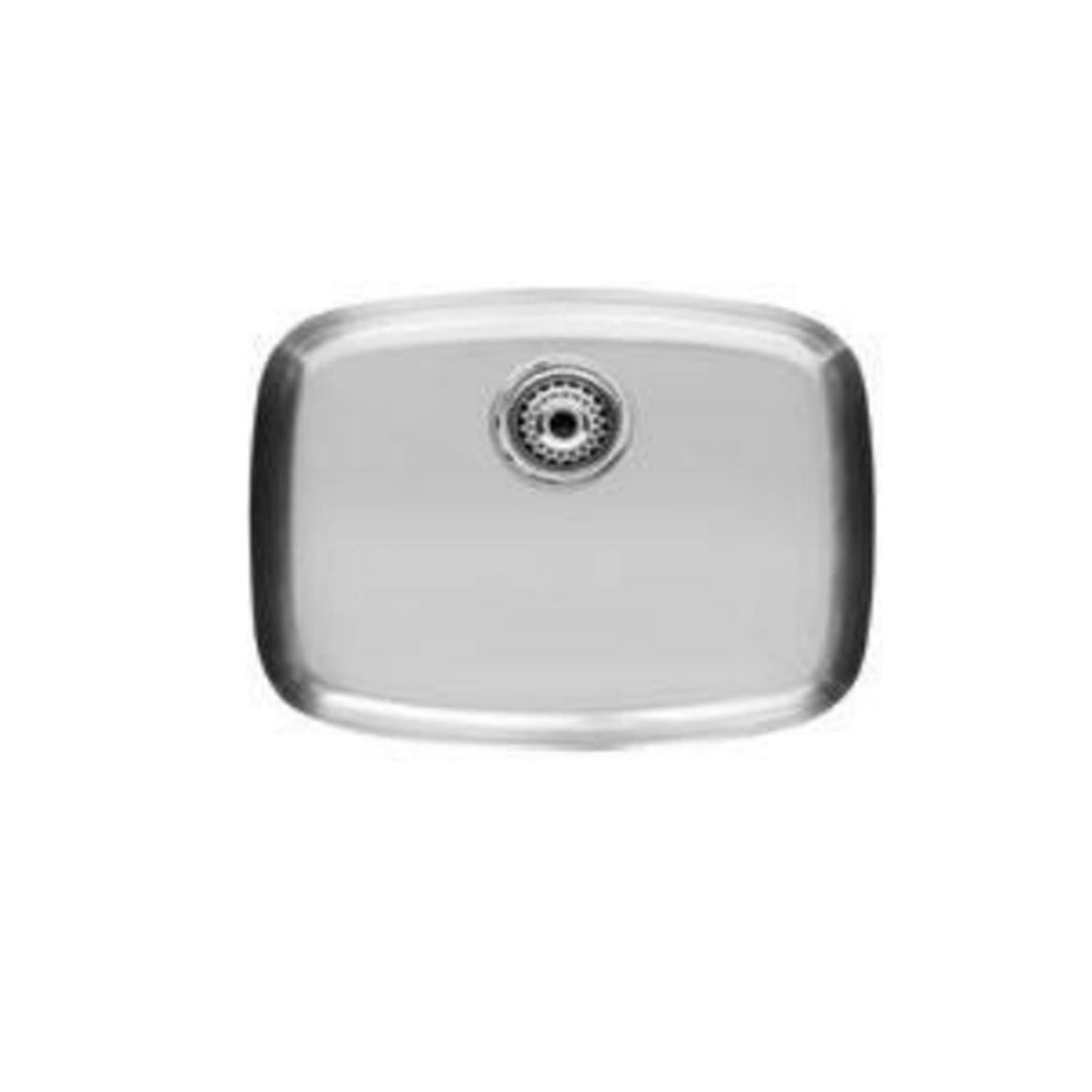 Roca  Sink SINGLE BOWL, BP 3, Stainless Steel linen finish 565x465x180 mm (SP0112)