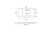 Load image into Gallery viewer, LIEBANA COUNTERTOP WASHBASIN WHITE  (4065)
