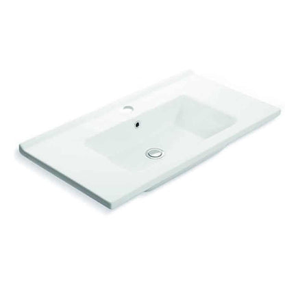 RIGA PORCELAIN WASHBASIN WHITE (4100)