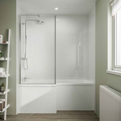 Multipanel Classic Collection White Snow Shower Panels 9923