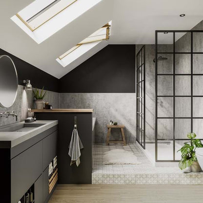 Multipanel Linda Barker Concrete Elements Shower Panels 8830