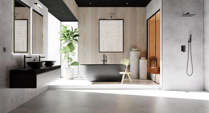 Perform Panel Woodgrain, CHAMPS ELYSEES Nu-Lock 2400x598mm Plywood Shower Panels