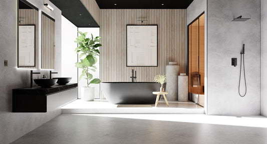 Perform Panel Woodgrain, CHAMPS ELYSEES Nu-Lock 2400x598mm Plywood Shower Panels