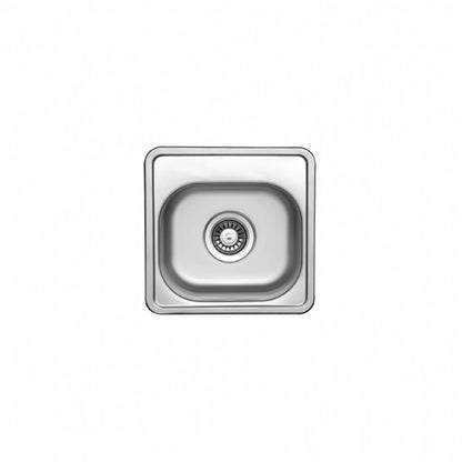 UKinox CO 381.381 Satin Stainless Steel 1 bowl  inset kitchen sink