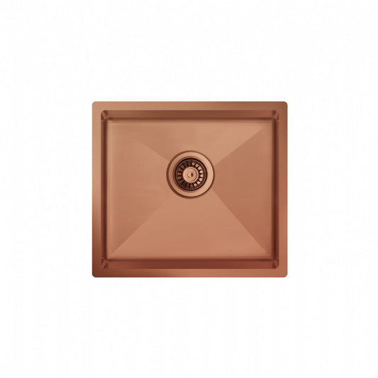 ColorX 1 bowl Rose Gold Undermount/Inset kitchen sink 450x400mm TNL 450