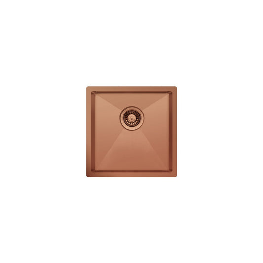ColorX TNL 400 Rose Gold Undermount/Inset kitchen sink 400x400mm