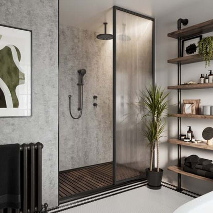 Multipanel Linda Barker Concrete Elements Shower Panels 8830